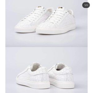 Hide and Jack Snakeskin Sneakers